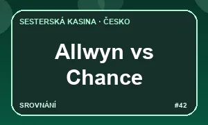 Slovní označení stránky Allwyn a Chance