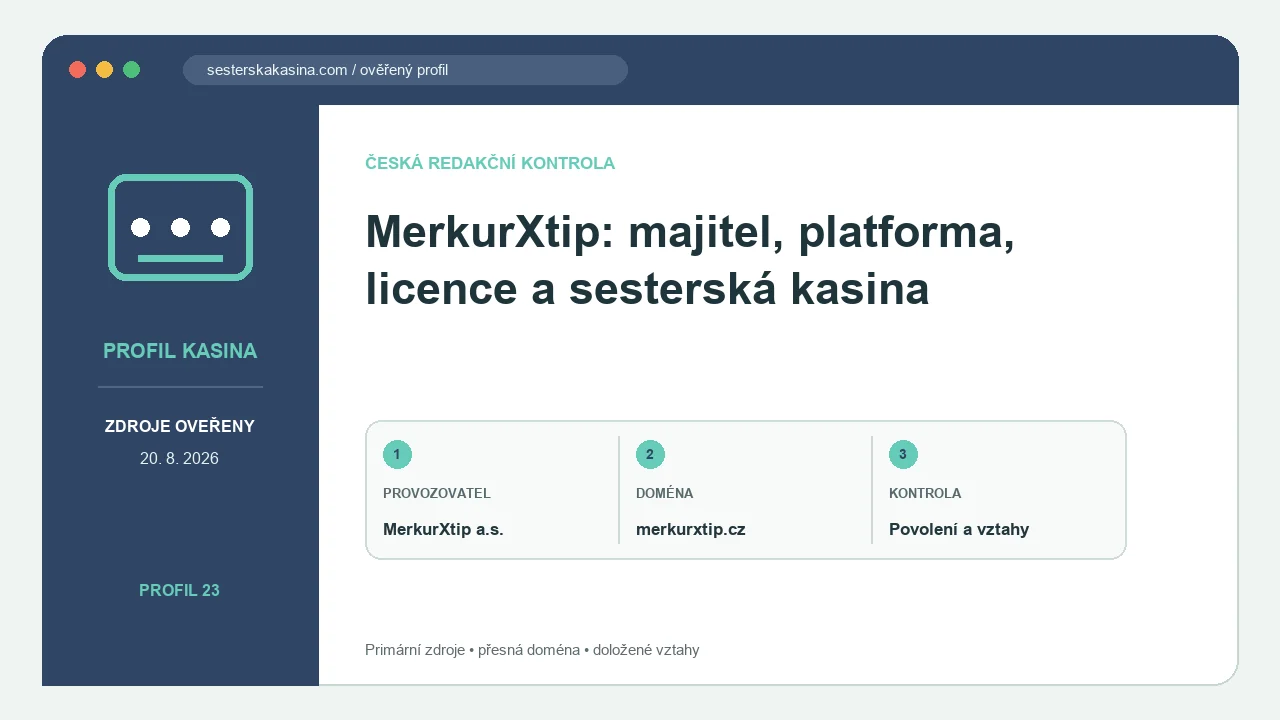 Redakční náhled profilu MerkurXtip