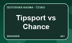 Slovní označení stránky Tipsport a Chance